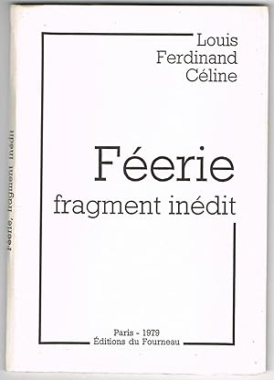 Féerie fragment inédit