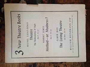 Seller image for Encore: The Voice of Vital Theatre May-June 1960, Number Twenty-five, Vol. 7 No.3 for sale by Ripping Yarns