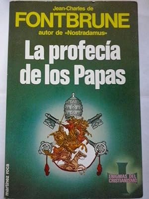 Seller image for La profeca de los papas for sale by Librera Ofisierra