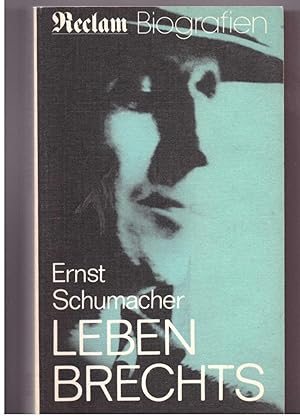 Bild des Verkufers fr Leben Brechts zum Verkauf von Bcherpanorama Zwickau- Planitz