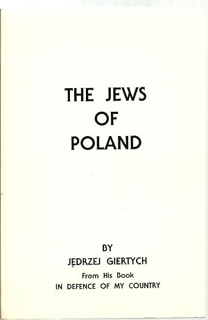 Imagen del vendedor de The Jews of Poland a la venta por Sabra Books