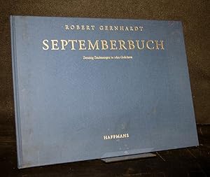 Septemberbuch. Zwanzig Zeichnungen zu zehn Gedichten. Von Robert Gernhardt.