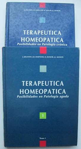 Terapuetica Homeopática Tomo 1 y 2