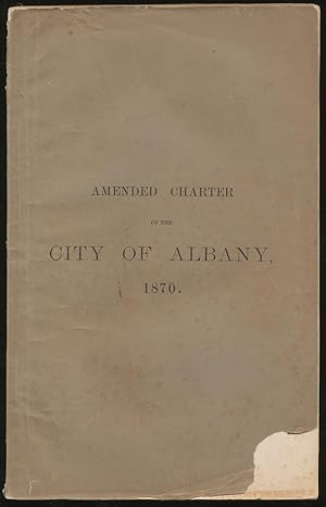 CHARTER OF THE CITY OF ALBANY AS AMENDED