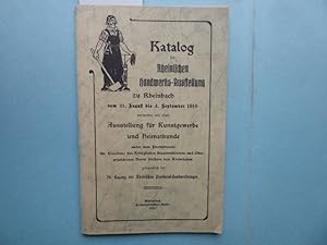 Katalog der Rheinischen Handwerks-Ausstellung zu Rheinbach in der Zeit vom 21. August bis 4. Sept...