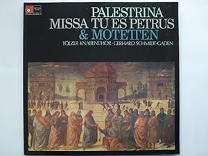 Missa Tu Es Petrus & Motetten Palestrina* / Tölzer Knabenchor  Gerhard Schmidt-Gaden Vinyl LPUnd