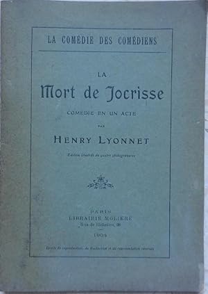 Seller image for La mort de Jocrisse. Comdie en un acte. for sale by Librairie les mains dans les poches