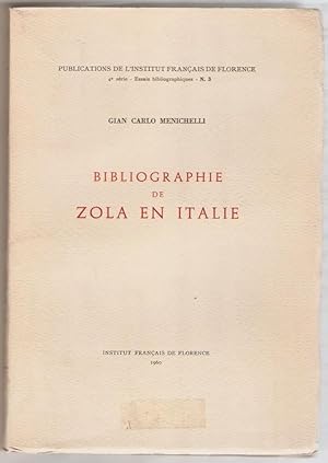 Bibliographie de Zola en Italie.