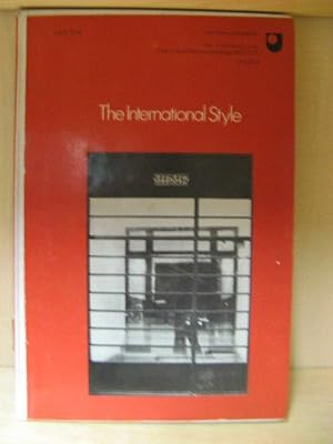 Seller image for The International Style for sale by PsychoBabel & Skoob Books