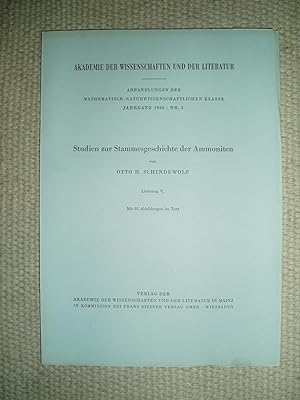 Studien zur Stammgeschichte der Ammoniten : Lieferung V [ Perisphinetaceae - Desmocerataceae ]