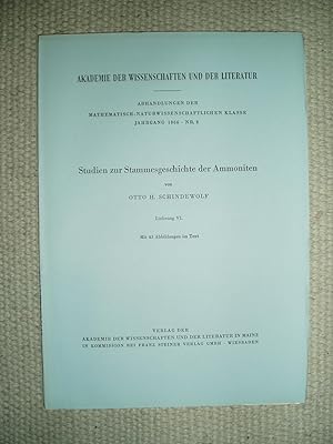 Studien zur Stammgeschichte der Ammoniten : Lieferung VI [ Hoplitaceae - Douvilleicerataceae - Ac...