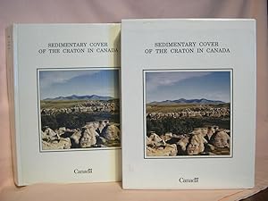 Immagine del venditore per SEDIMENTARY COVER OF THE CRATON IN CANADA and SLIPCASE WITH MAPS; GEOLOGY OF CANADA NO. 5 venduto da Robert Gavora, Fine & Rare Books, ABAA