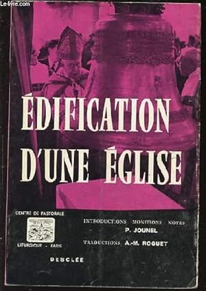 Bild des Verkufers fr EDIFICATION D'UNE EGLISE. zum Verkauf von Le-Livre
