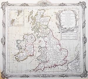Les Isles Britanniques [map]