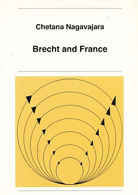 Bild des Verkufers fr Brecht and France. New York University Ottendorfer series ; N.S., Vol. 45. zum Verkauf von Fundus-Online GbR Borkert Schwarz Zerfa