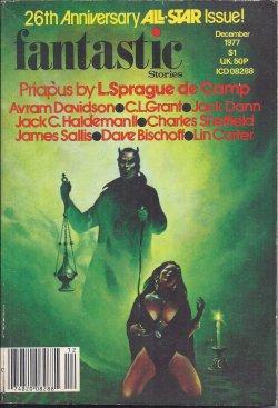 Immagine del venditore per FANTASTIC Sword & Sorcery and Fantasy Stories: December, Dec. 1977 venduto da Books from the Crypt