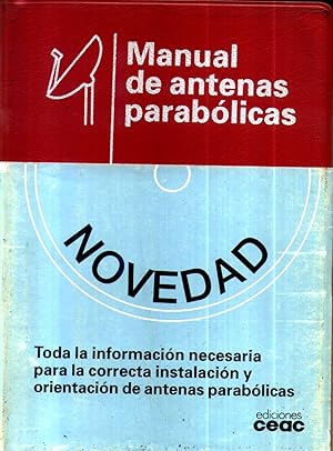 Seller image for Manual de antenas parabolicas for sale by Livro Ibero Americano Ltda