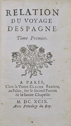 Seller image for Relation du voyage d?Espagne. for sale by Bonnefoi Livres Anciens