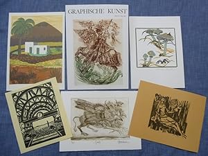 Graphische Kunst Heft 16 / 1. Heft 1981 Ausgabe B mit Originalgraphik-Beilagen