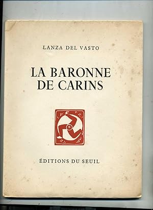 LA BARONNE DE CARINS .POÈME POPULAIRE SICILIEN . Introduction ,Traduction et Bois Originaux de La...