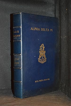 History of Alpha Delta Pi; From the founding of the Adelphian Society in 1851 at Wesleyan Female ...