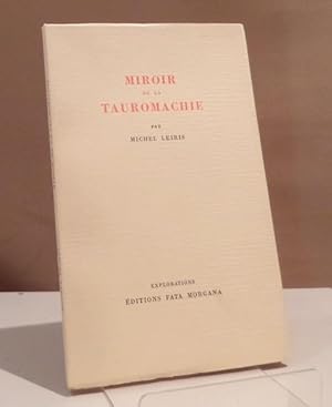 Bild des Verkufers fr Miroir de la tauromachie. Illustrations d'Andr Masson. zum Verkauf von Dieter Eckert