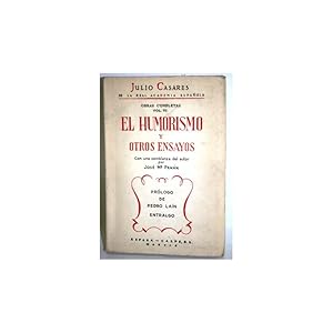 Immagine del venditore per EL HUMORISMO Y OTROS ENSAYOS venduto da Librera Salamb