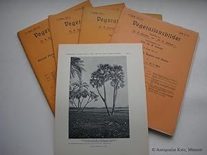 Bild des Verkufers fr Vegetationsbilder. 19. Reihe, Hefte 3/ 4 + 5 + 6 + 7/ 8. zum Verkauf von Antiquariat Hans-Jrgen Ketz