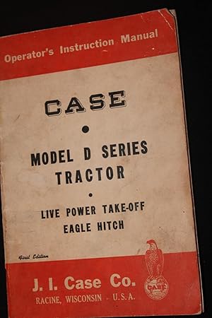 Case Model D Series Tractor