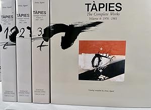 Immagine del venditore per Tapies Catalogue raisonne: Vols.1-4, 1943-1981 venduto da Royoung Bookseller, Inc. ABAA