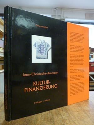 Bild des Verkufers fr Kultur-Finanzierung, Dokumentation des Symposiums zur Art Frankfurt 1995, zum Verkauf von Antiquariat Orban & Streu GbR