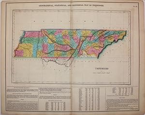 Geographical, Statistical, and Historical Map of Tennessee