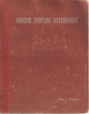 Seller image for Random Sampling Distributions for sale by Snookerybooks