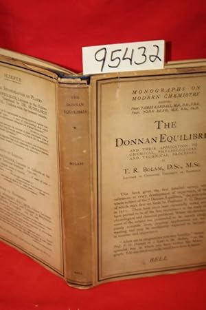 Image du vendeur pour The Donnan Equilibria mis en vente par Princeton Antiques Bookshop