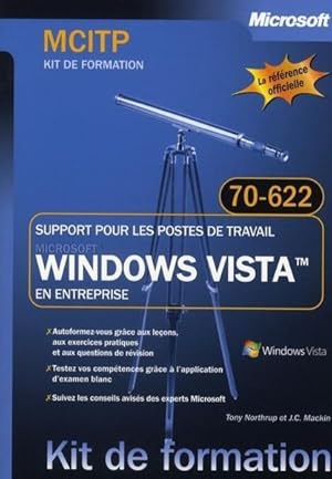 Immagine del venditore per Support pour les postes de travail Microsoft Windows Vista en entreprise venduto da Chapitre.com : livres et presse ancienne