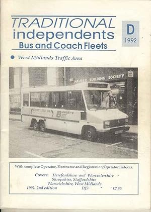 Traditional Independents Bus and Coach Fleets. West Midlands Traffic Area. D 1992