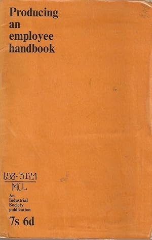Seller image for Producing an Employee Handbook for sale by Snookerybooks