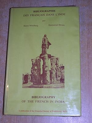 Seller image for Bibliography Of The French In India for sale by Neo Books