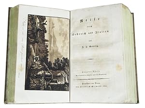 Image du vendeur pour Reise durch Oestreich und Italien. 3 Theilen u. Anhang zum 2. Theil. mis en vente par Harteveld Rare Books Ltd.