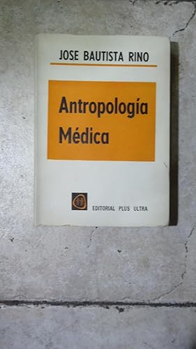 Imagen del vendedor de ANTROPOLOGA MDICA a la venta por Ernesto Julin Friedenthal