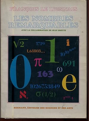 Bild des Verkufers fr Les nombres remarquables zum Verkauf von Sylvain Par