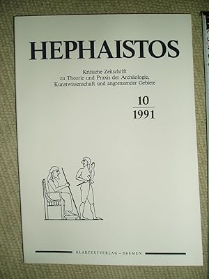 Bild des Verkufers fr Hephaistos : Kritische Zeitschrift zur Theorie und Praxis der Archologie und angrenzender Wissenschaften : 10 - 1991 zum Verkauf von Expatriate Bookshop of Denmark