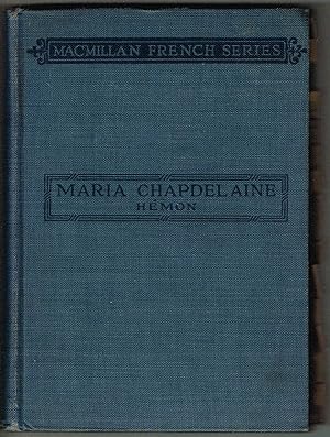 Seller image for MARIA CHAPDELAINE: RECIT DU CANADA FRANCAIS for sale by SUNSET BOOKS