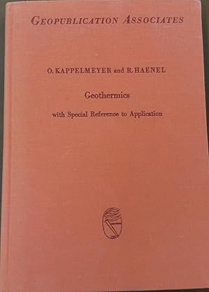 Seller image for Geothermics with Special Reference to Application (Geopublication Associates) for sale by Second Edition Books