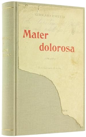 Immagine del venditore per MATER DOLOROSA. Romanzo.: venduto da Bergoglio Libri d'Epoca