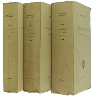 ANTOLOGIA DI CRITICA STORICA. Volume I: Problemi della civiltà medievale - Volume II: Problemi de...