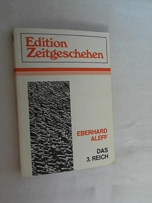 Seller image for Das Dritte Reich. for sale by Versandantiquariat Christian Back