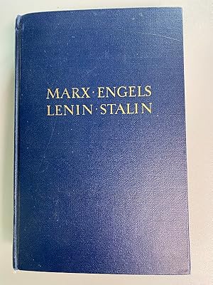 Bild des Verkufers fr Marx Engels Lenin Stalin. Zur Deutschen Geschichte. Band 1 zum Verkauf von Brita Marx Flming Antik