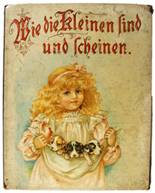 Seller image for Wie die Kleinen sind und scheinen. for sale by Harteveld Rare Books Ltd.