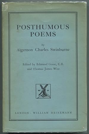 Bild des Verkufers fr Posthumous Poems zum Verkauf von Between the Covers-Rare Books, Inc. ABAA